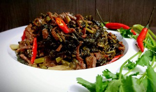 尖椒雪里蕻的做法 你有吃过吗