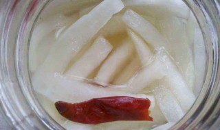 秋天萝卜的腌制方法 腌好酸脆爽口