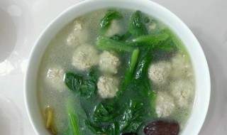 芹菜丸子汤0780的做法 芹菜丸子汤怎么做