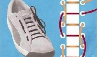 六孔鞋带系法 六孔鞋带怎么系