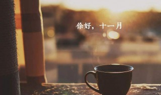 十一月你好的句子 有哪些优美句子呢