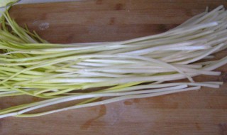 如何洗蒜黄 怎么洗蒜黄