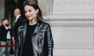 秋冬皮衣搭配 3个搭配法则，化身最有时尚感的机车女孩