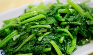 烫青菜怎么脆 烫青菜的清脆做法步骤