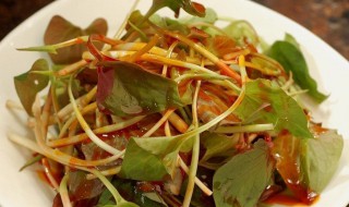 酱拌鱼腥草做法图解 大家学会了吗