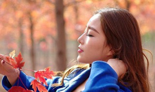 如何拍枫叶人物照片 实用摄影技巧