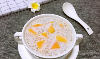 红薯西米露做法图解 冷热都好吃的糖水