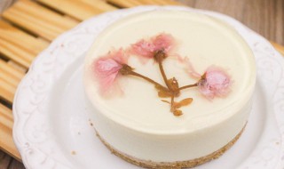 樱花冻芝士的做法 原来这么简单