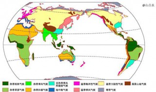 游览世界气候类型 世界主要气候分布
