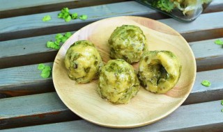 野菜窝头做法图解 野菜窝头的做法