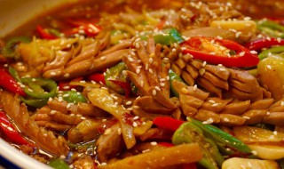 炝拌腰花做法图解 麻辣鲜香