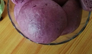 紫薯蜜豆包做法图解 又一款营养包点