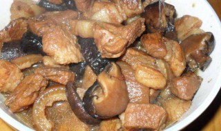 香菇五花肉做法图解 不管我要吃肉肉
