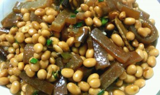 肉皮黄豆的做法窍门 肉皮黄豆怎么做