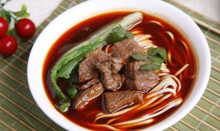 牛腩面做法图解 需要注意这些方面