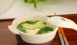 薄荷鸡蛋汤做法图解 你喜欢这个味道吗