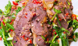 盐边牛肉做法图解 盐边牛肉怎么做
