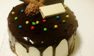 巧克力淋面的做法配方 简易快捷的方法