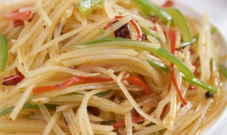 炒洋芋丝教学方法 炒洋芋丝的具体教学方法