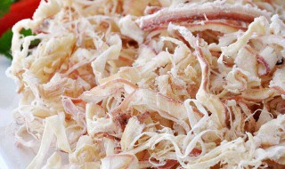 制作鱿鱼丝的方法 自制烤鱿鱼丝怎么做