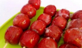 糖葫芦做法步骤 制作糖葫芦的步骤