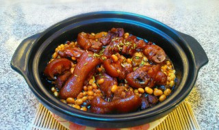 黄豆焖猪脚如何做 怎么做黄豆焖猪脚