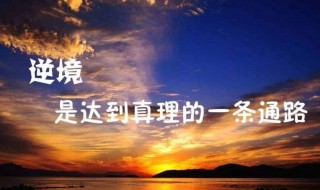 正能量短语 正能量的句子有哪些