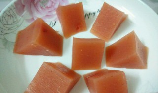 山楂糕的做法家庭自制法 山楂糕家常做法