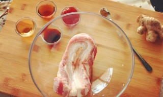 五花肉最简单的做法 制作五花肉最简单的方法