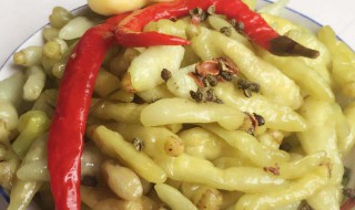 腌制泡椒方法 腌制美味的泡椒方法