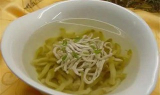 榨菜丝做汤的方法 榨菜丝汤的两种做法