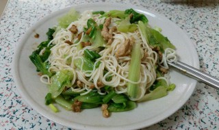 生菜面如何做 生菜拌面做法介绍