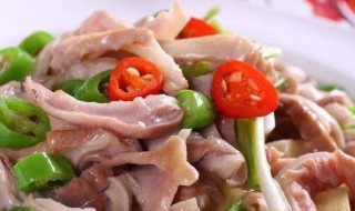 清洗猪肚的方法 清洗猪肚的方法简述