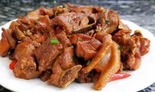 豆豉鸭肉怎么做 豆豉鸭做法