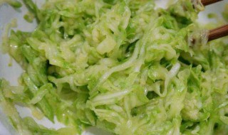 角瓜做饺子馅的方法 做角瓜饺子馅的做法