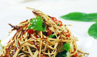 豆腐干丝制作方法 豆腐干丝制作方法与步骤