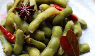 五香毛豆的做法 五香毛豆怎么做