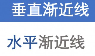 什么是水平渐近线和铅直渐近线 怎么理解水平渐近线和铅直渐近线