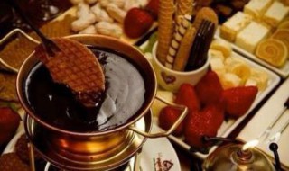 巧克力火锅的做法 爱吃甜食的你看过来啦