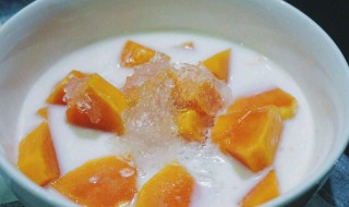 木瓜椰汁的做法 木瓜椰汁怎么做