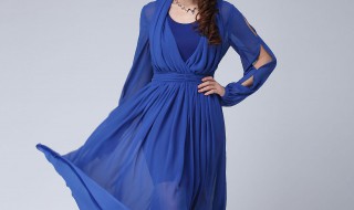 蓝色连衣裙穿搭技巧 送给喜欢的你