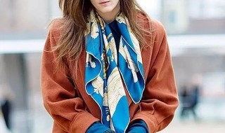 羊绒大衣与丝巾搭配 原来是这样搭配的