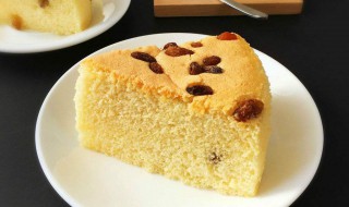 电饭煲戚风面包的做法 如何在家做蛋糕
