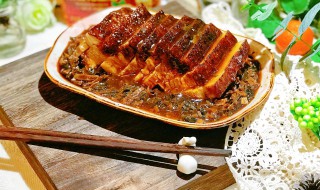 天津扣肉的做法 肉烂味香肥而不腻