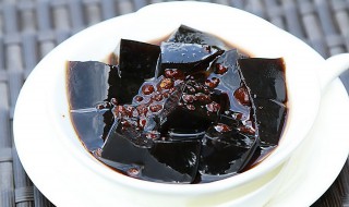 龟苓膏的做法与配方 龟苓膏怎么做