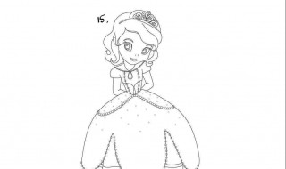 简笔画画法图解 看书的小二郎