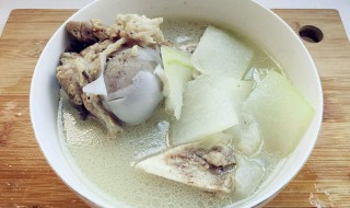 大骨冬瓜汤的做法 大骨冬瓜汤怎么做