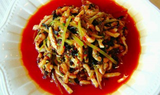 五香肉丝的做法 大家可以学习一下