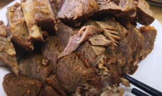 如何做卤腱子肉 卤腱子肉的做法