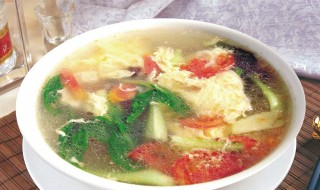 木耳油菜西红柿如何做汤 西红柿木耳油菜鸡蛋汤